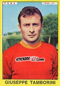 Sticker Giuseppe Tamborini - Calciatori 1966-1967 - Panini