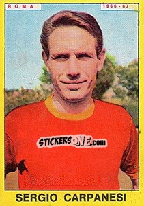 Sticker Sergio Carpanesi - Calciatori 1966-1967 n. 253 - Panini