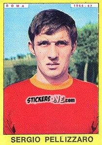 Sticker Sergio Pallizzaro - Calciatori 1966-1967 - Panini