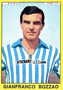 Cromo Gianfranco Bozzao - Calciatori 1966-1967 - Panini