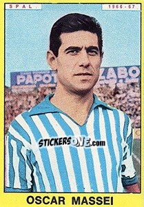 Figurina Oscar Massei - Calciatori 1966-1967 - Panini