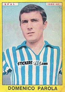 Sticker Domenico Parola - Calciatori 1966-1967 - Panini