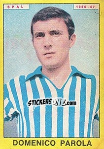 Sticker Domenico Parola - Calciatori 1966-1967 n. 272 - Panini