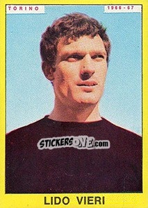 Sticker Lido Vieri - Calciatori 1966-1967 - Panini