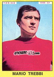 Cromo Mario Trebbi - Calciatori 1966-1967 - Panini