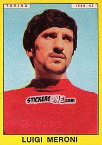Sticker Luigi Meroni - Calciatori 1966-1967 n. 283 - Panini