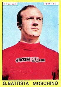 Cromo G. Battista Moschino - Calciatori 1966-1967 - Panini