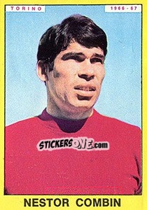 Sticker Nestor Combin - Calciatori 1966-1967 - Panini