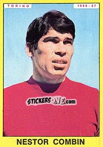 Cromo Nestor Combin - Calciatori 1966-1967 - Panini