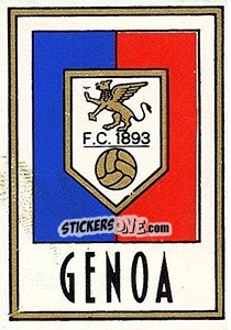 Sticker Scudetto - Calciatori 1966-1967 - Panini