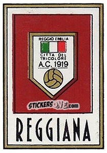 Sticker Scudetto - Calciatori 1966-1967 - Panini