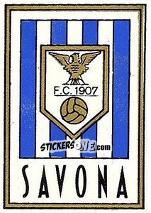 Sticker Scudetto - Calciatori 1966-1967 n. 324 - Panini
