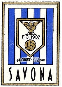 Sticker Scudetto - Calciatori 1966-1967 - Panini