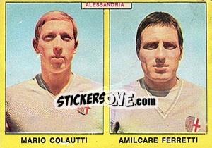 Figurina Colautti / Ferretti - Calciatori 1966-1967 - Panini