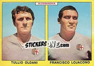 Cromo Oldani / Lojacono - Calciatori 1966-1967 - Panini