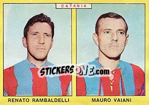 Sticker Rambaldelli / Vaiani - Calciatori 1966-1967 n. 340 - Panini