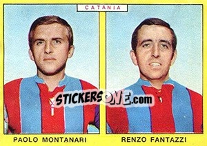 Cromo Montanari / Fantazzi - Calciatori 1966-1967 - Panini