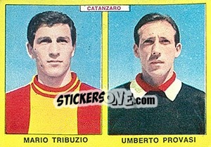 Figurina Tribuzio / Provasi - Calciatori 1966-1967 - Panini