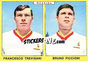 Cromo Trevisani / Piccioni - Calciatori 1966-1967 - Panini