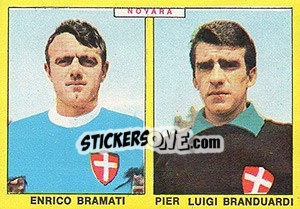 Sticker Bramati / Branduardi - Calciatori 1966-1967 - Panini