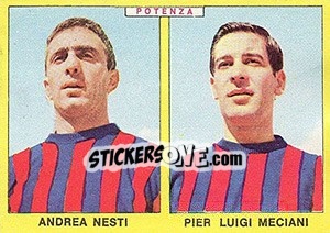 Figurina Nesti / Menciani - Calciatori 1966-1967 - Panini