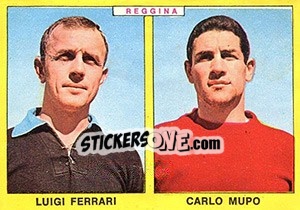 Sticker Ferrari / Mupo - Calciatori 1966-1967 - Panini