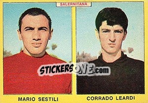 Sticker Sestili / Leardi - Calciatori 1966-1967 - Panini