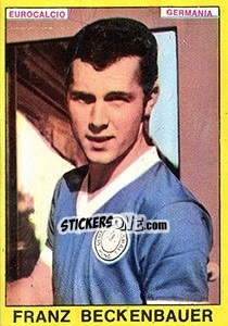Sticker Franz Beckenbauer - Calciatori 1966-1967 n. 449 - Panini