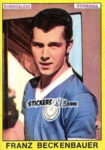 Cromo Franz Beckenbauer - Calciatori 1966-1967 - Panini