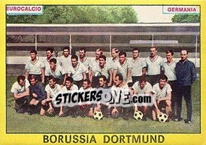 Figurina Borussia Dortmund - Calciatori 1966-1967 - Panini