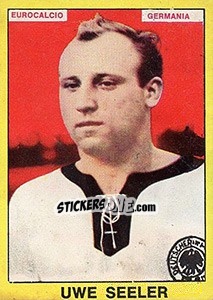Sticker Uwe Seeler - Calciatori 1966-1967 n. 451 - Panini