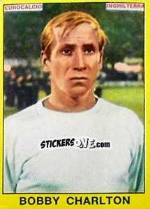 Sticker Bobby Charlton - Calciatori 1966-1967 - Panini