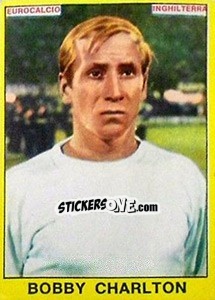Sticker Bobby Charlton - Calciatori 1966-1967 n. 459 - Panini
