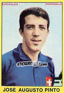 Sticker Jose Augusto Pinto - Calciatori 1966-1967 - Panini