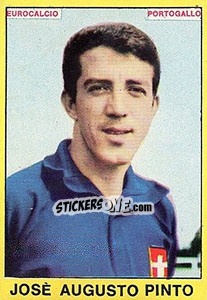 Sticker Jose Augusto Pinto - Calciatori 1966-1967 n. 463 - Panini