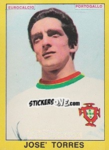 Sticker Jose Torres - Calciatori 1966-1967 n. 465 - Panini