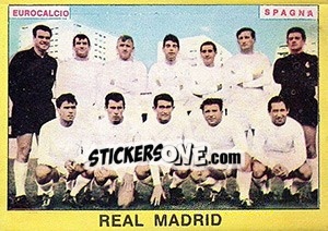 Figurina Real Madrid - Calciatori 1966-1967 - Panini