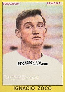 Sticker Ignacio Zoco - Calciatori 1966-1967 - Panini