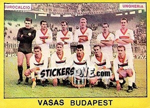 Sticker Vasas Budapest - Calciatori 1966-1967 n. 478 - Panini