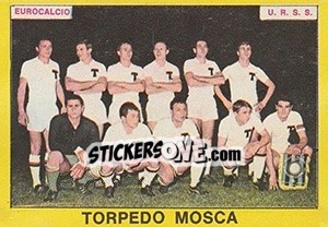 Sticker Torpedo Mosca - Calciatori 1966-1967 n. 485 - Panini