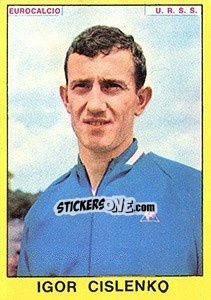 Sticker Igor Cislenko - Calciatori 1966-1967 - Panini