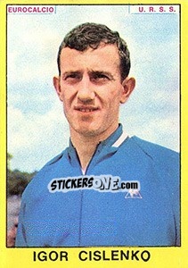 Sticker Igor Cislenko - Calciatori 1966-1967 n. 487 - Panini