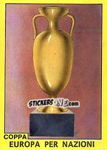 Sticker Coppa Europa Per Nazioni - Calciatori 1966-1967 - Panini