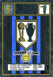 Figurina Inter - Scudetto - Calciatori 1966-1967 - Panini
