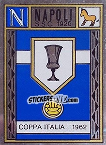 Sticker Napoli - Scudetto - Calciatori 1966-1967 - Panini