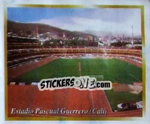Cromo Estadio Pascual Guerrero (Cali) - Copa América 2001 - Navarrete