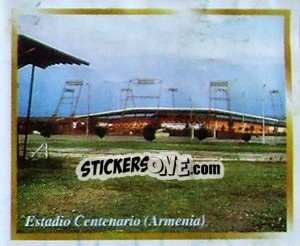 Sticker Estadio Centenario (Armenia) - Copa América 2001 n. 5 - Navarrete