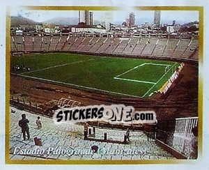Sticker Estadio Palogrande (Manizales) - Copa América 2001 n. 6 - Navarrete