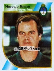 Sticker Marcelo Bielsa - Copa América 2001 n. 9 - Navarrete