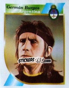 Cromo Germán Burgos - Copa América 2001 n. 11 - Navarrete